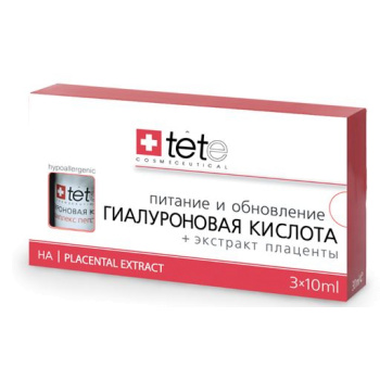 Гиалуроновая кислота + Экстракт плаценты (Hyaluronic Acid + Placental Extract) 3х10 мл