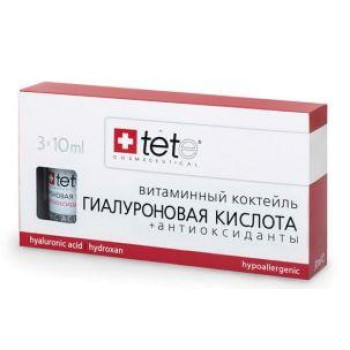 Гиалуроновая кислота + Антиоксиданты (Гиалуроновая кислота | Hyaluronic Acid + Antioxidants) 3*10 мл 3 шт по 10 мл