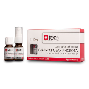 Гиалуроновая кислота + Кальций и витамин D (Гиалуроновая кислота | Hyaluronic Acid + Calcium & Vit D) 3*10 мл 3 шт по 10 мл