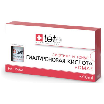 Гиалуроновая кислота +ДМАЕ (Hyaluronic Acid + DMAE) 3х10 мл